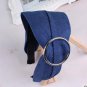 Bohemian vintage golden/silver ring big bow headband hairband Women denim colth cross headband hair 