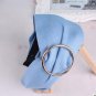 Bohemian vintage golden/silver ring big bow headband hairband Women denim colth cross headband hair 