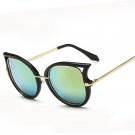Fashion Glasses Women Trendy Eyewear Glasses Cat Eye Lens Eye Ladies Sexy Sunglasses Retro Women Poi