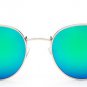 Men Luxury Brand Sunglasses Women 2016 Round Rose Gold Sunglasses HD Flat Lens Couple Sun Glasses Lu