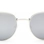 Men Luxury Brand Sunglasses Women 2016 Round Rose Gold Sunglasses HD Flat Lens Couple Sun Glasses Lu