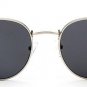 Men Luxury Brand Sunglasses Women 2016 Round Rose Gold Sunglasses HD Flat Lens Couple Sun Glasses Lu