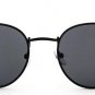 Men Luxury Brand Sunglasses Women 2016 Round Rose Gold Sunglasses HD Flat Lens Couple Sun Glasses Lu