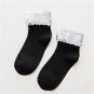 Women\'s Handmade Bling Sequins Socks.Casual Female Grey Solid Color Short Socks.Ladies Silver Sequi