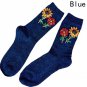 New Style Colorful Sunflower Gem Silver Sequins Meias Handmade Heap Heap Calcetines Harajuku Funny S