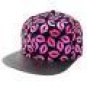 Fashion Unisex Mouth Pattern Baseball Cap Men Women Adjustable Snapback Hip-pop Cap Baseball Silver 