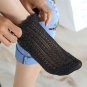 Fashion Retro Lace Glitter Gold Silver Silk Socks Women Short Transparent Calcetines Harajuku Meias 