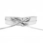 Fashion Women Metallic Color Boho Synthetic Leather Wide Self Tie Wrap Around Bowknot Waist Wide Dre