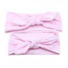 1 SET Mom and Me boho Turban Headband Pair Set Top Knotted Headband Set Fashion Lovely and Mommy Cot