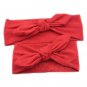 1 SET Mom and Me boho Turban Headband Pair Set Top Knotted Headband Set Fashion Lovely and Mommy Cot