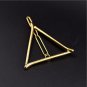 HQ 1pcs 2017 New Arrival Vintage Gold/ Silver Color Metal Triangle Hairpin Women Fashion Hair Access