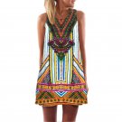 Sexy Vestidos Party Dresses Summer Beach Floral Tank Mini Dress Large Size Plus Size Boho Maxi Sexy 