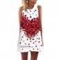 Sexy Vestidos Party Dresses Summer Beach Floral Tank Mini Dress Large Size Plus Size Boho Maxi Sexy
