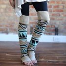 Newly Design Women\'s Boho Style Long Warm Leg Warmers Boot Leg Covers Winter Leg Warmers
