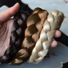 2.5cm wide New Arrival freeshipping fashion bohemian wigs braid thick wide headband popular fashion 
