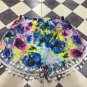 2017 Summer Floral Pom Pom Ball Shorts Women Beach Tassel Bohemian National Wind Print Loose Women\'