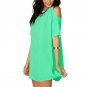 Femme Chiffon Mini Dress Women strapless half Losse Dress Elegant loose Feminine Clothes For Women F