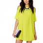 Femme Chiffon Mini Dress Women strapless half Losse Dress Elegant loose Feminine Clothes For Women F
