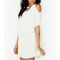Femme Chiffon Mini Dress Women strapless half Losse Dress Elegant loose Feminine Clothes For Women F