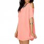 Femme Chiffon Mini Dress Women strapless half Losse Dress Elegant loose Feminine Clothes For Women F