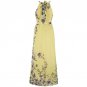 ETOSELL Summer Women Long Dress O Neck Floral Print Chiffon Maxi Dress Elegant Casual Boho Party Dre