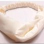 Metting Joura Vintage Bohemian Ethnic Solid Satin Fabric Cross Turban Elastic Headband Hair Accessor