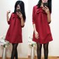 2017 Autumn New Arrival Women Sexy Black Crochet Lace Long Sleeve Loose Shift Dress Female Patchwork
