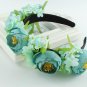 Hair Accessories Women\'s headband Bohemian big Floral flower crown for Party Wedding Hair Wreaths H