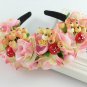 Hair Accessories Women\'s headband Bohemian big Floral flower crown for Party Wedding Hair Wreaths H