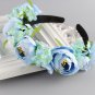 Hair Accessories Women\'s headband Bohemian big Floral flower crown for Party Wedding Hair Wreaths H