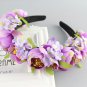 Hair Accessories Women\'s headband Bohemian big Floral flower crown for Party Wedding Hair Wreaths H