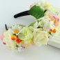Hair Accessories Women\'s headband Bohemian big Floral flower crown for Party Wedding Hair Wreaths H