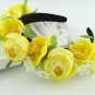 Hair Accessories Women\'s headband Bohemian big Floral flower crown for Party Wedding Hair Wreaths H