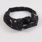 Elastic Twisted Cross Polyester Women Headband Fashion Bohemian Print Floral Hair Accessories 4 Colo