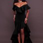 Asym Slash Neck Women\'s Maxi Dress