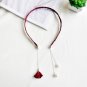 Flower Pendant Pearl  Earring Bow Hair Accessories  Hair Band Crown Rhinestones Headbands For Girls 