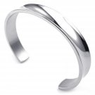 Jewelry Men\'s Ladies Bracelet, Bangle, Stainless Steel, Silver