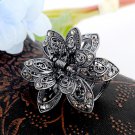 Charming Vintage Flower Crystal Hair Claws Clip Rhinestone Hairpin Hair Jewelry Charm Hair Accessori