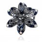Charming Vintage Flower Crystal Hair Claws Clip Rhinestone Hairpin Hair Jewelry Charm Hair Accessori