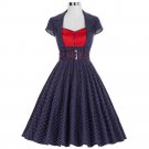 Elegant Party Dresses Womens Sexy Robe Rockabilly 1950s 60s Vintage Dress Vestidos Retro Ploka Dots 