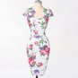 Women Dress Summer Polka Dot Vintage 50s Dresses Robe Rockabilly Clothing Vestidos Bodycon Pencil Wi