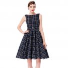 Women Dress Black Red Summer Audrey Hepburn 50s 60s Vintage Dresses Vestidos Big Size Rockabilly Par