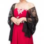 Women Lace Cape Scarf Ultra Long Bohemia Flower White Scarves Shawls For Wedding Party