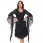 Gothic T Shirts Spring Summer Sexy Black Lace V Neck Long Sleeve Slim Young Girl Tops Solid Victoria