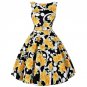 Plaid Dresses Womens Summer Vintage 50s Rockabilly Audrey Hepburn Casual Office Pin Up Dress Retro R