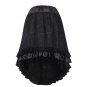 Women Punk Gothic Skirts Vintage Floral Lace High Low Womens Sexy Steampunk Costume Clothing Victor