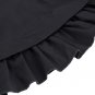 Women Vintage Retro Victorian Style High Stretchy Ruffled Fishtail Mermaid Long Skirt Women Sexy Ski