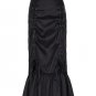 Women Skirts Vintage Retro Gothic Victorian Style Skirt N/T taffeta Casual Slim Pleated Vintage Jupe