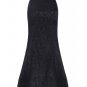 Vintage Skirts Womens Retro Gothic Saia Jacquard Sexy Fishtail Slim OL Corset Style Lace Up Women Lo