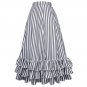 Belle Poque Long Bustle Striped Skirts Womens Sexy Corset Costume 2017 Retro Vintage Women Ruffle St